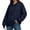 Navy, variant on Tumotour Pullover Hoodies for Women'S Hooded Fall Sweatshirt Drawstring Long Sleeve Athletic Workout Blouses