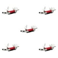 thumbnail image 3 of Transemion Outil de Réparation de Vélo 15 en 1 pour Mécanicien de Cyclisme avec Tournevis Extracteur de Rivets Chaîne Clé Légère Rouge 5 Pcs, 3 of 6