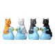 thumbnail image 2 of Figuras de gatitos en miniatura Cake Topper DIY Crafts Blue + Pink + Baoblaze Gato muñeca juguetes, 2 of 8