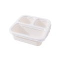 thumbnail image 3 of Cagogo à Moins de 5 $ Boîte Bento 4 Pcs, Boîte Bento à 3 Compartiments, Contenant de Collation Réutilisable pour Lunch, Boîte de Rangement Alimentaire Compatible Micro-Ondes, Enfantsadultes Étude Travail Voyage Préparation de Repas, 3 of 5