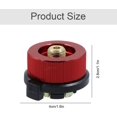 thumbnail image 5 of Set Of 2 Adapters For Gas Bottle-for Camping Stove Outdoor Gas Cartridges Screw Conversion, 5 of 5