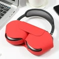 thumbnail image 4 of Étui de Protection Compatible pour AirPods Max Bluetooth Professionnel Solide Casque Résistant aux Rayures Résistant aux Taches et Résistant à la Poussière Étui de Rangement Rouge, 4 of 9