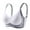 Womens Bras Gray, variant on Womens Everyday Bras, Seamless Bras for Women No Underwire, Full Coverage Bras for Everyday, Push Up Wireless Bra for Women Soft and Lightly M-2XL