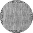 thumbnail image 1 of Ahgly Company Indoor Round Abstract Gray Modern Area Rugs, 5' Round, 1 of 4