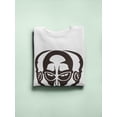 thumbnail image 3 of Alien Heads Graphic Sweatshirt Men -Image by Shutterstock, Male XX-Large, 3 of 4