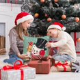 thumbnail image 3 of Niusricy Christmas Throw Pillow Cover Cute Couch Pillow Case Holiday Pillow Protector for Home Farmhouse Sofa Decorations, 3 of 6
