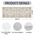 thumbnail image 4 of Washable Kitchen Runner Rug 60" x 22", Non-Slip Soft Low Profile Kitchen Rug, Farmhouse Distressed Floral Oriental Rug for Kitchen, Hallway & Laundry Room, 4 of 6