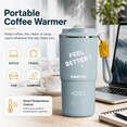 thumbnail image 6 of Temperature Control Heated Coffee Mug Smart Self Heating Travel Mug 14 Oz,Controlled Warmer Keep Coffee Hot Fast for Home, Office and Commute, 6 of 8