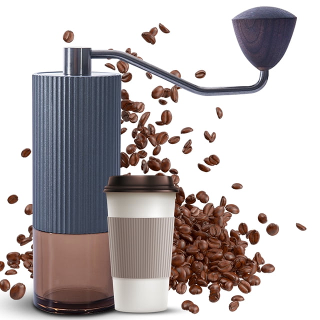 Moulin Manuel à Grains de Café Capacité 25 g avec Acier Inoxydable CNC