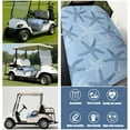 thumbnail image 6 of Custom Fit Golf Cart Seat Cover 51" x 31", Microfiber Towel Blanket Designed Specifically for 51" x 31" Bench Seats, 6 of 8