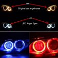 thumbnail image 5 of Un par de bombillas LED de posición de ojo de ángel E39 de 5 W sin errores, utilizadas para algunas series 5, 6 y 7 X3 X5, aptas para E39 E53 E60 E63., 5 of 5