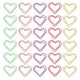 thumbnail image 1 of AURARMLET 100Ud Sujetapapeles Corazón De Metal Y Para Organizar Documentos, 1 of 7
