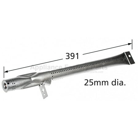 

Music City Metals stainless steel burner 15375 x 1 ins 19581