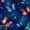 Color 3, variant on Peel and Stick Wallpaper Elegant Teal Butterflies Floral Dark Botanical Summer Wall Mural 23.6in x 9.8ft Self Adhesive Removable Wall Paper Renter Friendly Wallpaper for Nursery Bedroom Cabinets