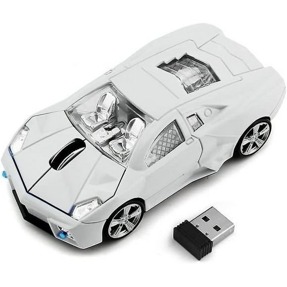 Car Mouse Wireless 2.4ghz, Cool 3d Sport Car Shape Mouse Opt