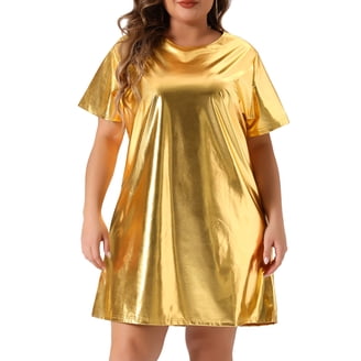 Planet Gold Women's Derek Heart Trendy Plus Size Cold-Shoulder Elf Dress  Green Size 1X - Walmart.com