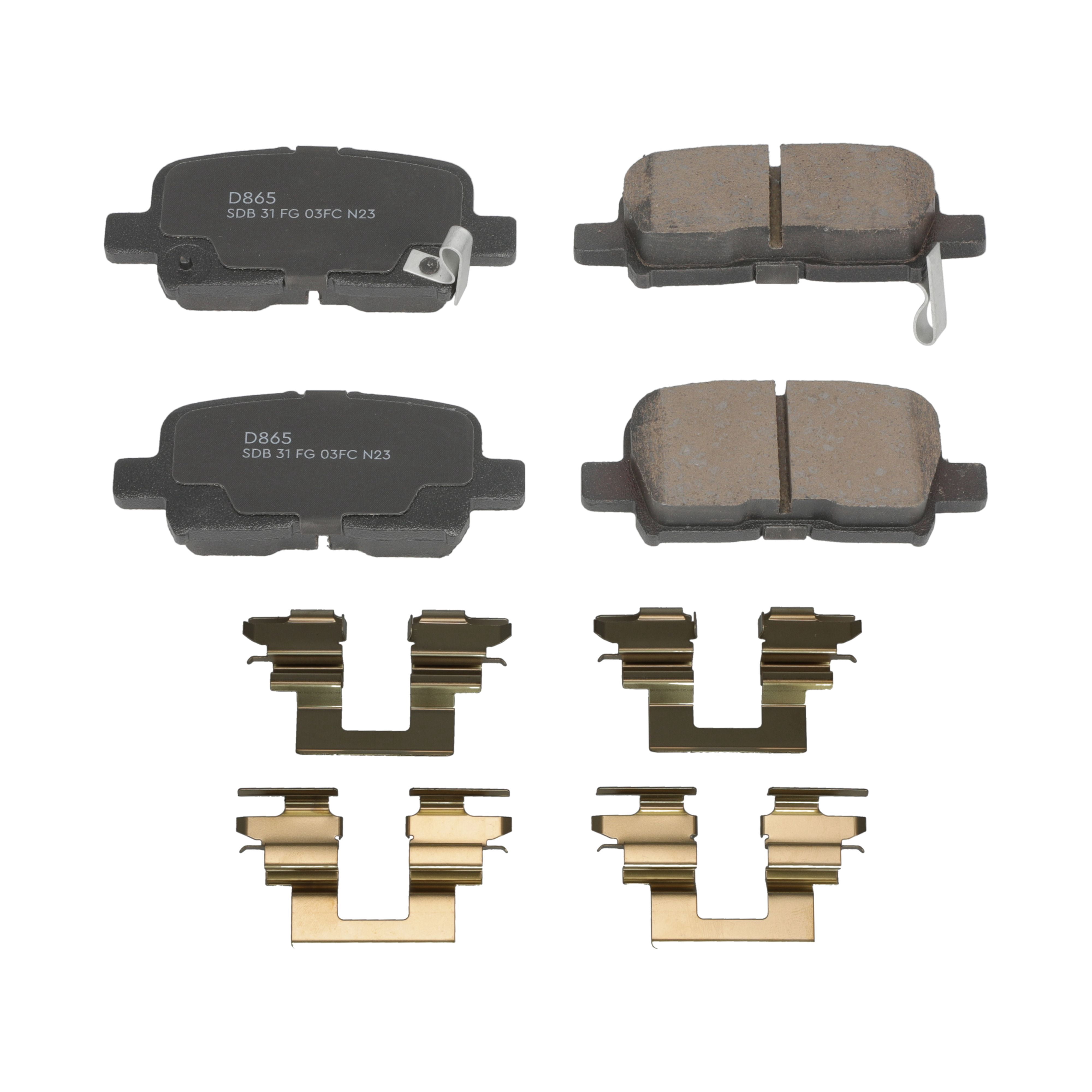 Winstop Brake Pad Set, Rear WS.0865.0.C, Honda Pilot 2008-2003