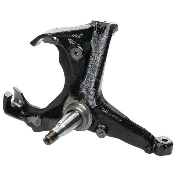 Allstar ALL55989 Spindle - Stock Pin Height - Passenger Side - Forged Steel - Black Paint - Kit