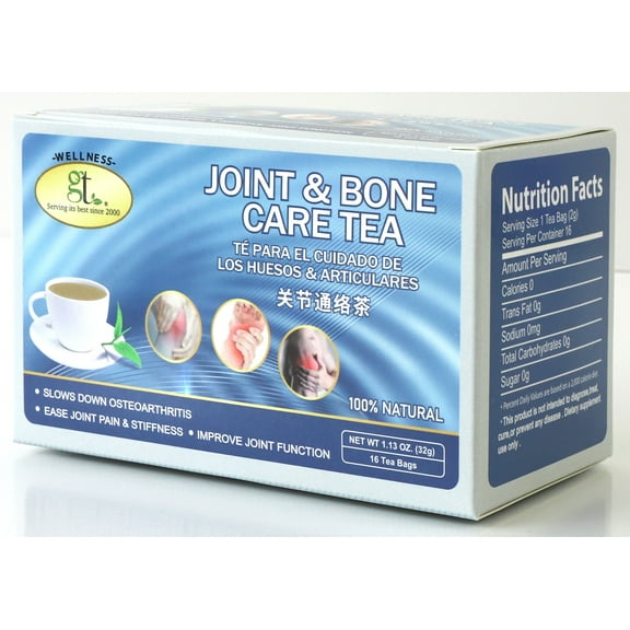 GT Joint & Bone Care Tea, 1.13 Ounce Box (16 Tea Bags)