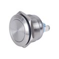thumbnail image 1 of Larcele Push Button Switch 22mm Waterproof Momentary Metal DIY Switch with Screw Terminal,1 Piece JSANKG-14, 1 of 4