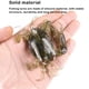 thumbnail image 5 of Wosthever Cangrejos cebo de silicona señuelo de pesca artificial señuelos falsos realistas cabeza de transporte para agua salada lago 8cm 19g 10piezas, 5 of 6