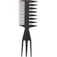 thumbnail image 1 of Peines de plástico 3 en 1, peine para desenredar el cabello, peine de dientes anchos, herramienta de peluquería antiestática, 1 of 5