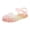A-Orange76, variant on JAJAHO Jelly Sandals For Girls Open Toe Princess Summer Dress Shoes Fisherman Water Beach Flat Sandals For Kids Toddler Trendy Shoes
