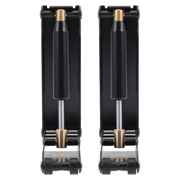 2 Pcs Piano Buffer Piano Slow Close Piano Slow Fall Devices Piano Lid Sowing Closing Device Piano Metal Slow-down Device
