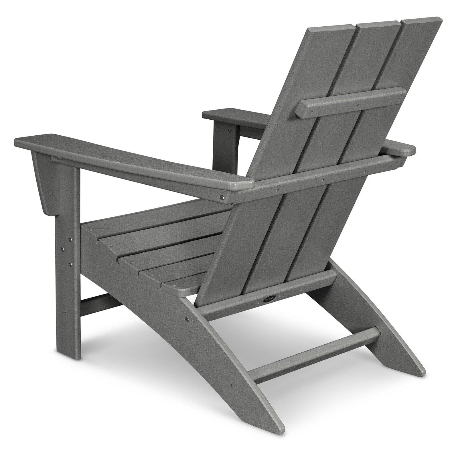 POLYWOOD Modern Outdoor Adirondack Chair in Aruba