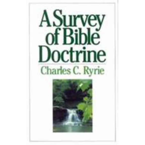 Pre-Owned A Survey of Bible Doctrine (Paperback) 0802484387 9780802484383