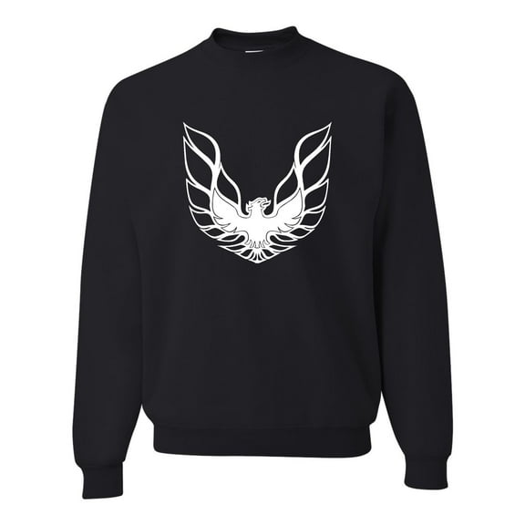 Adult Pontiac Firebird Logo GTA Trans-Am Retro Sweatshirt Crewneck