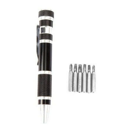 

48PC Homeplus+ Homeplus+ HDQ2014010 6-In-1 Precision Screwdriver Black & Silver 6