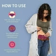 thumbnail image 2 of New Menstrual Heating Pad Menstrual Pain Relief Abdomen Massager Period Pain Relief Portable Cramp Relief Device, 2 of 5