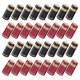 thumbnail image 3 of 100pcs Heat Shrink Capsules for Wine Bottles with Red and Black for Straight Mouth Bottles, 3 of 3