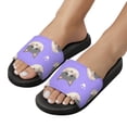 thumbnail image 5 of GZHJMY Stylish Slides for Women Men, Cute Cartoon Cats and Paws Isolated Soft Flexible Slip-on Sandals Slippers, 5 of 7