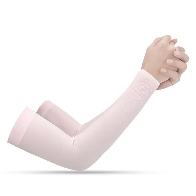 Protège-bras Unisexes pour Hommes Femmes Manchons Chauffants Manchons de Sport Protection Solaire UV Couverture de Main Support Course Pêche Cycli DMH