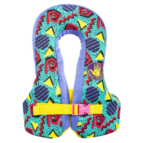 Body Glove Kids - Paddle Pals Splash Swim Vest - USCG PFD Swim Vest - Children 33- 55lbs, Multi-Color, One Size, Unisex (The Max)