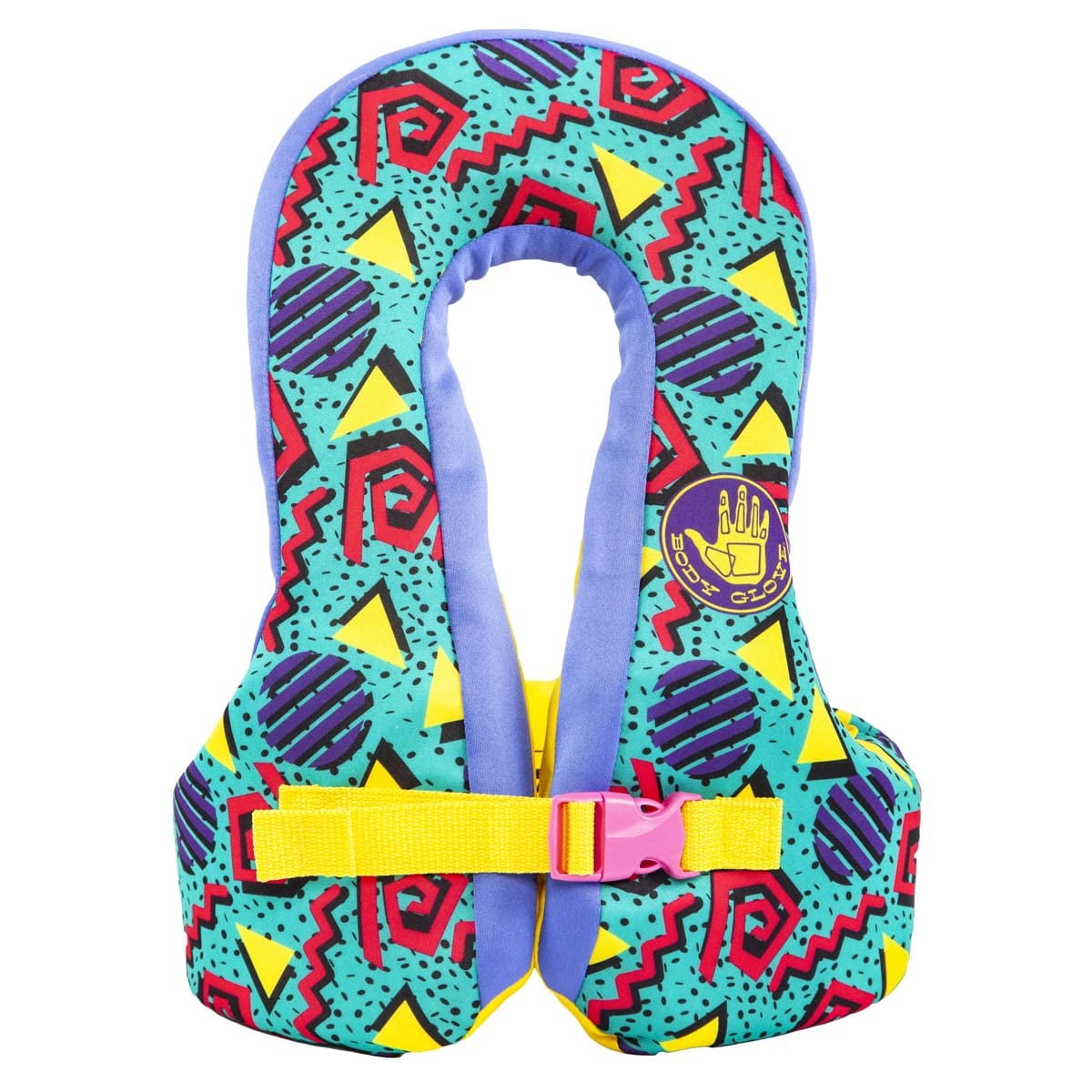 Body Glove Kids - Paddle Pals Splash Swim Vest - USCG PFD Swim Vest - Children 33- 55lbs, Multi-Color, One Size, Unisex (The Max)