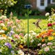 thumbnail image 4 of Drinker Feeder Flower Shape Water Feeder Metal Garden Stake For Outdoor Small, 4 of 5