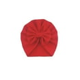 thumbnail image 2 of FOCUSNORM Baby's Hairband Cap Single Color Skin Friendly Soft Bow Headband Hat, 2 of 2