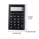 thumbnail image 2 of Calculadoras básicas de oficina y papelería. Mini calculadora digital de escritorio con pantalla LCD de 8 dígitos. Calculadora de bolsillo para el hogar, la escuela y los niños., 2 of 7