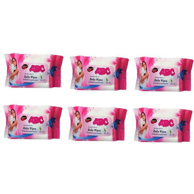 Toallitas súper suaves para bebés: aloe vera (100 toallitas en 1 paquete) (paquete de 6) de Purest