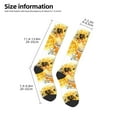 thumbnail image 5 of Fotbe Honey Bee print Women's Men's Novelty Crew Socks Cotton Socks Knee High Socks for Walking,Running,Nurses,Pregnancy, 5 of 9