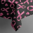 thumbnail image 5 of Breast Cancer Square Tablecloth,Waterproof Square Table Cover,Wipeable Spillproof Washable Table Cover for Home Kitchen Party Decor 42"X42"(107x107cm), 5 of 6