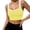 0617liYellow, variant on Wang6 Women’s Ribbed Cropped Workout Tank Tops Trendy Sleeveless Yoga Tops Color Blocking Running Gym Athletic Tshirts Tees 0617liYellow XS