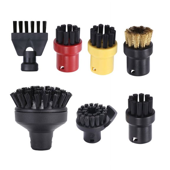Round Brush Flat Brush for SC1 SC2 SC3 SC4 Round Brush Cleaning Brush for Steam Cleaner