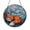 Acrylic 3.5 Inch, variant on Vibrant Sleeping Fox Stained Glass Window Hanging, Woodland-Themed Home Decor, Gift Idea for Nature Lovers