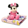 thumbnail image 3 of Minnie Mouse Kids Plush Hugger with Silk Touch Throw Blanket Set, 50x60 inches, 3 of 8