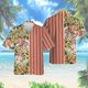 thumbnail image 3 of Camisas hawaianas con estampado completo de animales y pájaros lindos para hombres, camisas casuales de manga corta para vacaciones en la playa, blusa con botones de talla grande, 3 of 5