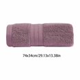 thumbnail image 3 of XGFHYJEH Hand Towel, Towel Clearance, Hand Towels Under $5, Hand Towels for Bathroom, Spring Hand Towel, Towel For Bath, Hand, Face, Gym, Spa, cotton, 35x75cm, Purple, 3 of 7